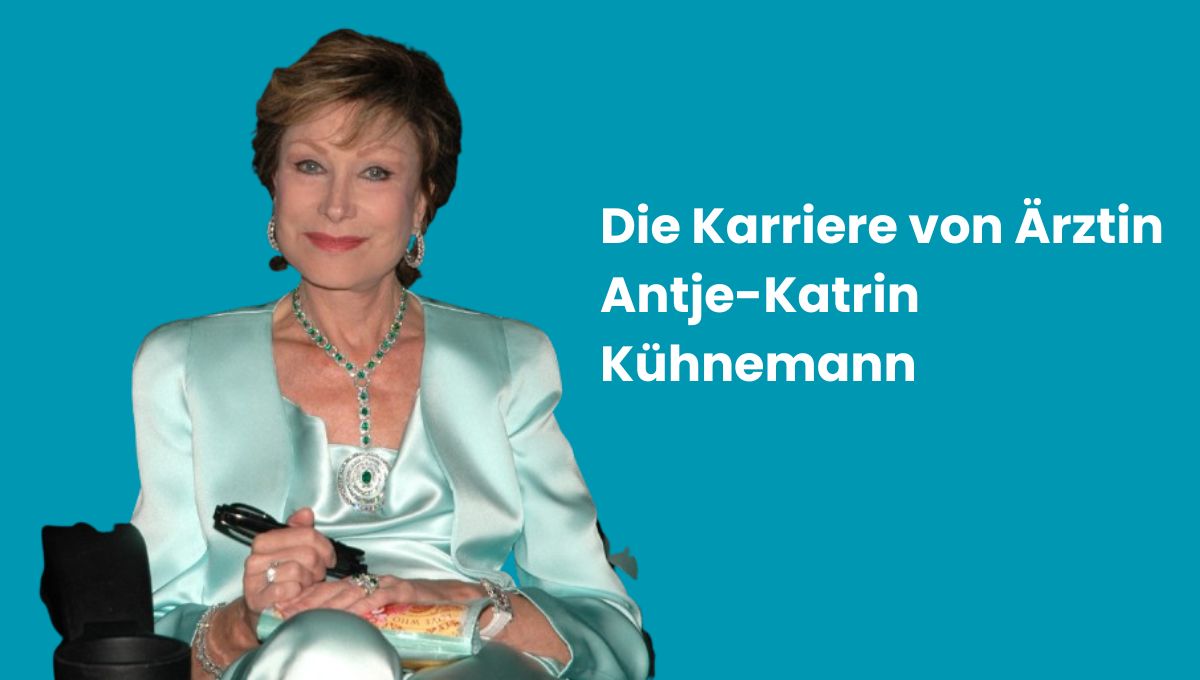 Ärztin Antje-Katrin Kühnemann bei einem Vortrag